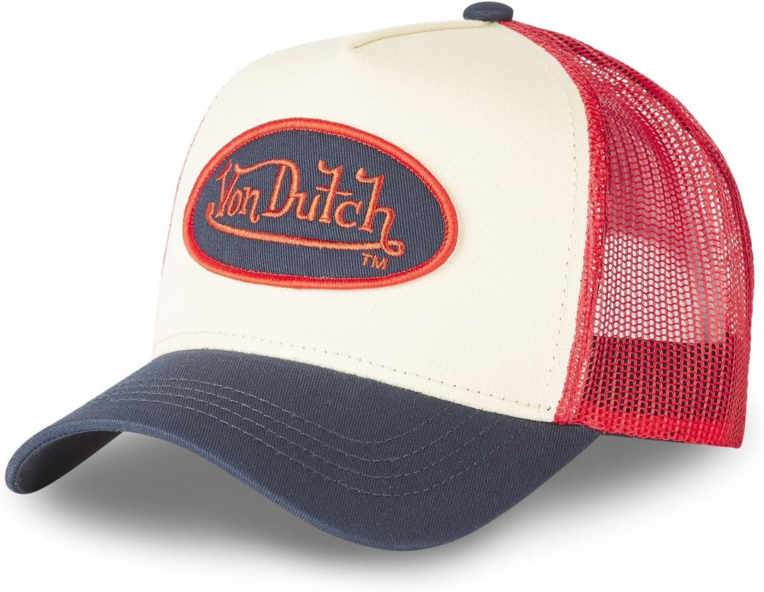 Von Dutch Kappe für Damen und Herren, verstellbar, originell und bequem Einheitsgrösse Mehrfarbig, E