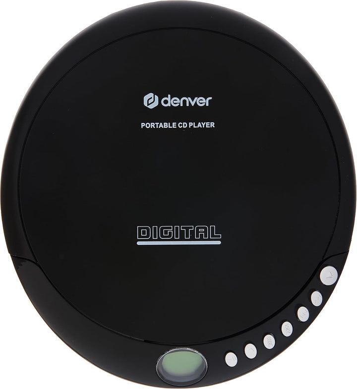 Denver DM-24 Discman, Schwarz ohne Anti-Schock Single, ohne Anti-Schock Single