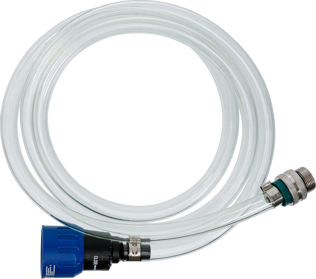 BGS 1402 | Getriebeöl-Befüllschlauch für VAG | 2 m | mit Adapter für 1 Liter Ölgebinde