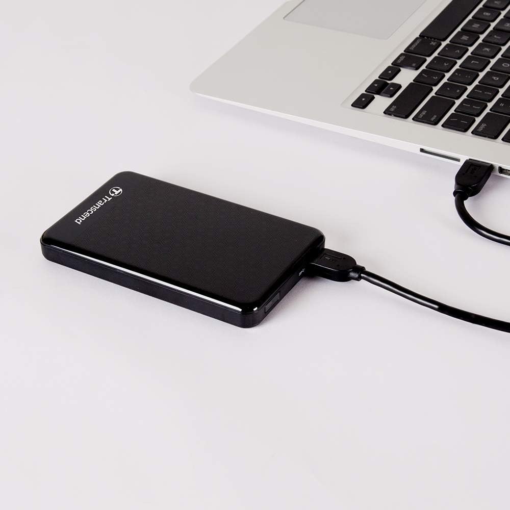 Transcend 2TB USB 3.1 Gen 1 SJ25A3K StoreJet 25A3K externe Festplatte TS2TSJ25A3K, 2TB