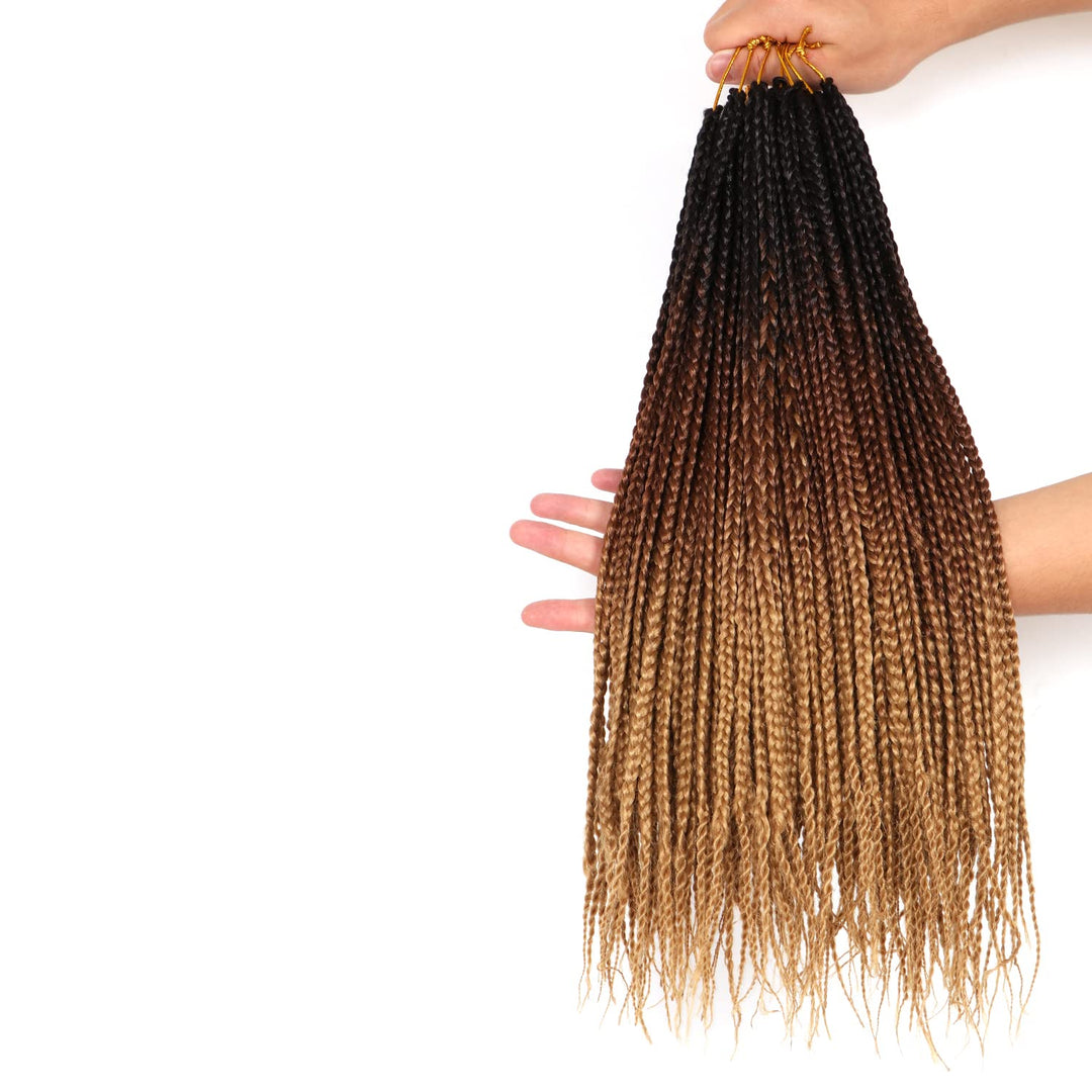 7Packs Box Braids Crochet Braids Hair Extensions Kanekalon Kunsthaar Crochet Hair Braids Haare Kunst