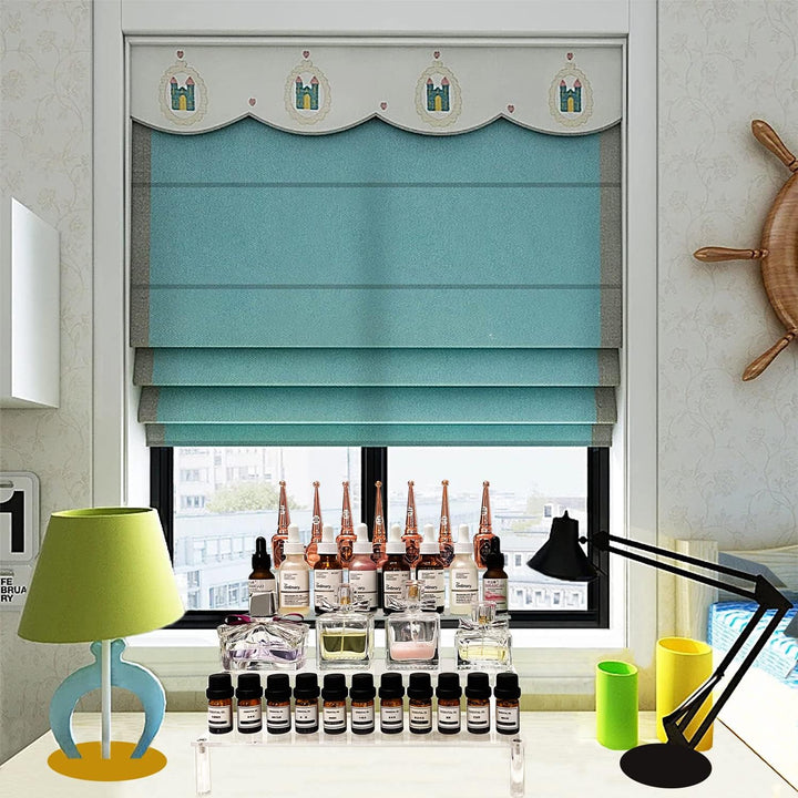 Präsentationsständer mit 4 Ebenen, transparent (2 Packungen), 2 Packungen