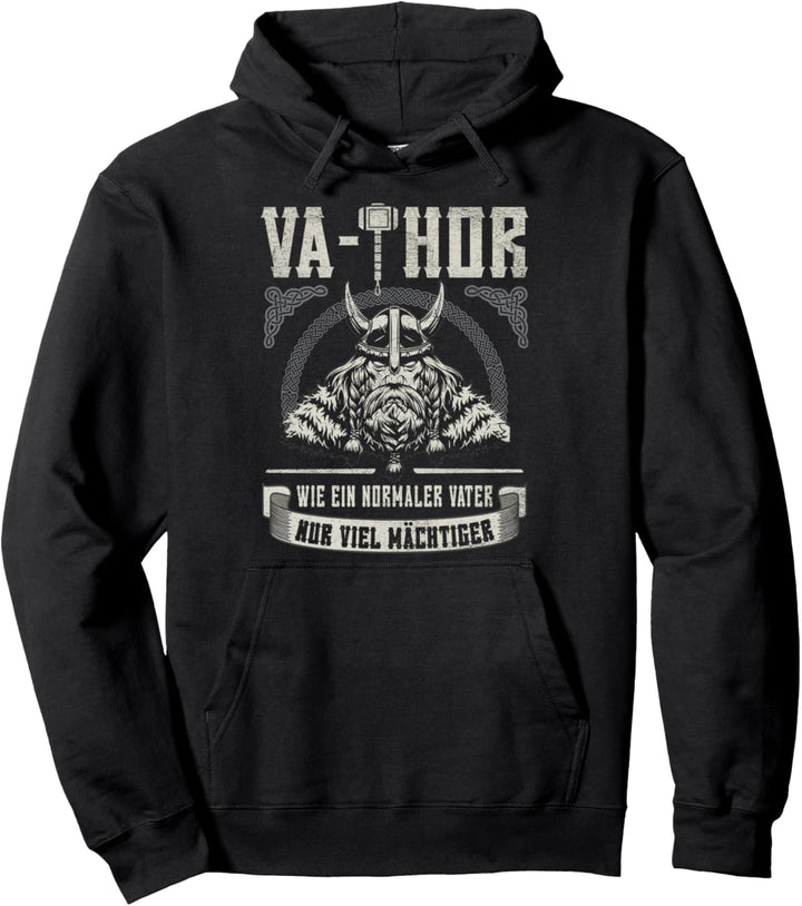 Vathor Shirt Wikinger Papa Vater Cooler Spruch Vatertag Pullover Hoodie