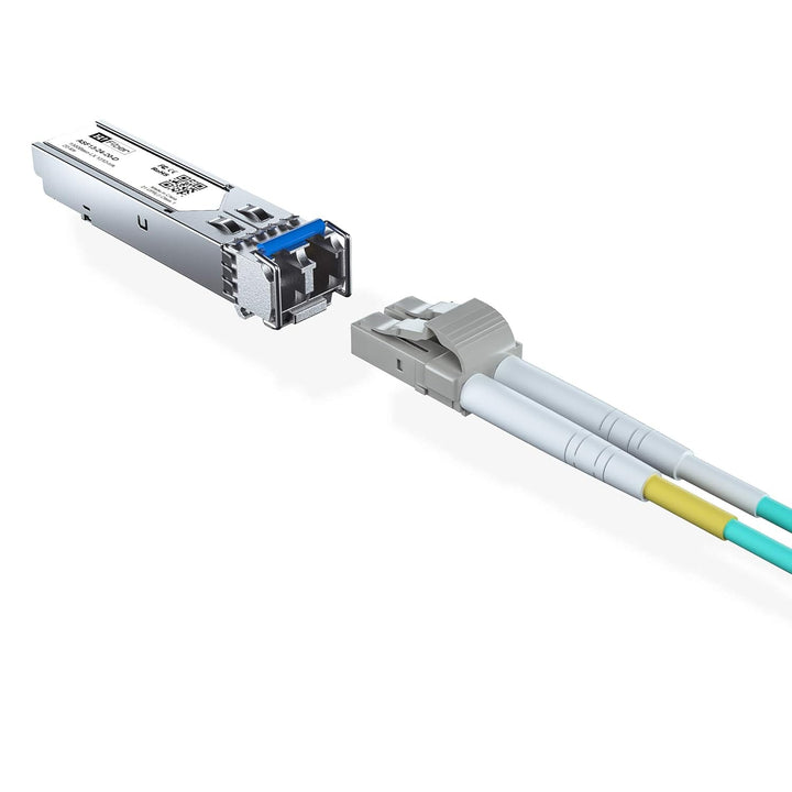 2 Stück, 1000BASE-LX SFP Transceiver, SFP zu LC, 1.25G Singlemode modul Kompatibel mit Cisco GLC-LH-