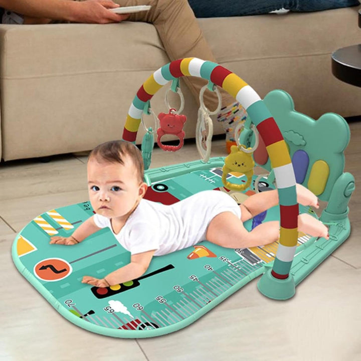 -Spiel-Turnmatte, Aktivitätsmatte für Babys - Kreative Spielklavier-Gymnastikmatte - Kreative Spiel-