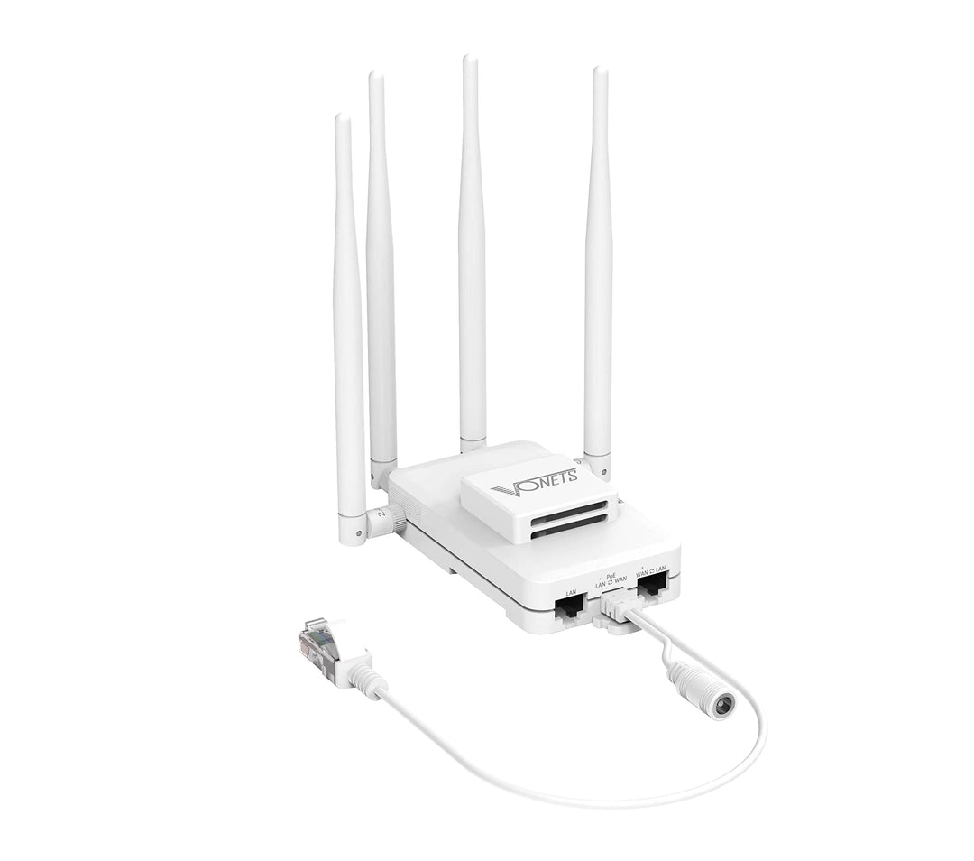 VONETS Gigabit WLAN Bridge WiFi Router Wireless Repeater/Dual Band 2.4GHz/5GHz RJ45 WiFi Ethernet Ad
