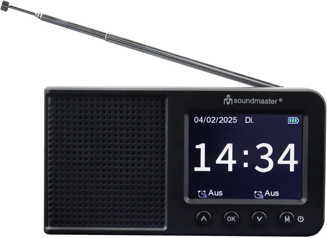 SOUNDMASTER DAB+/UKW-PLL Radio, DAB175SW, schwarz