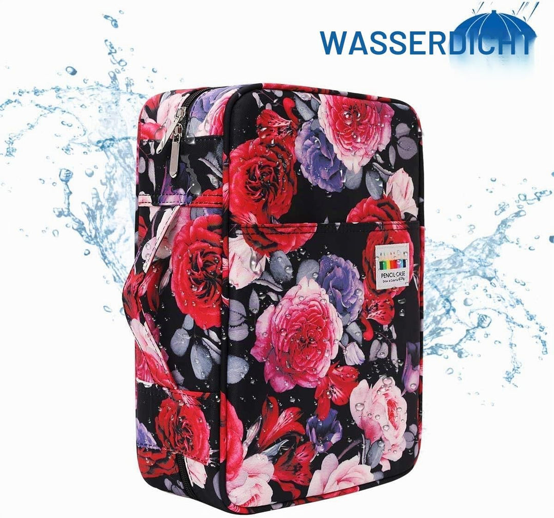 JAKAGO Federmäppchen Grosse Kapazität für 300 Stifte Aufbewahrung Buntstifte,Wasserdicht Pencil Case