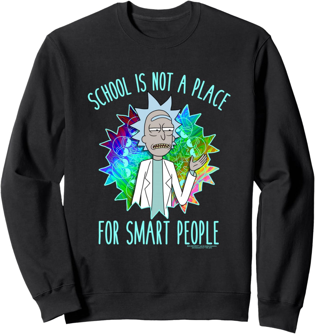 Rick and Morty School Sweatshirt