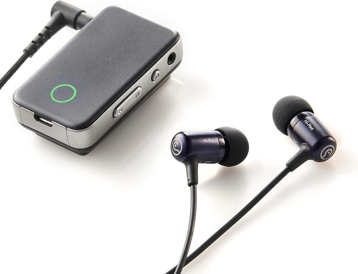 EarStudio HE100, High-Resolution Earphones, 3.5mm in-Ear Headphones, Distinctive Clear Sound, Single