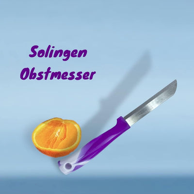 CLEARFEE Solingen Obsmesser Schälmesser Made in Germany aus Edelstahl Gemüsemesser Allzweckmesser Al