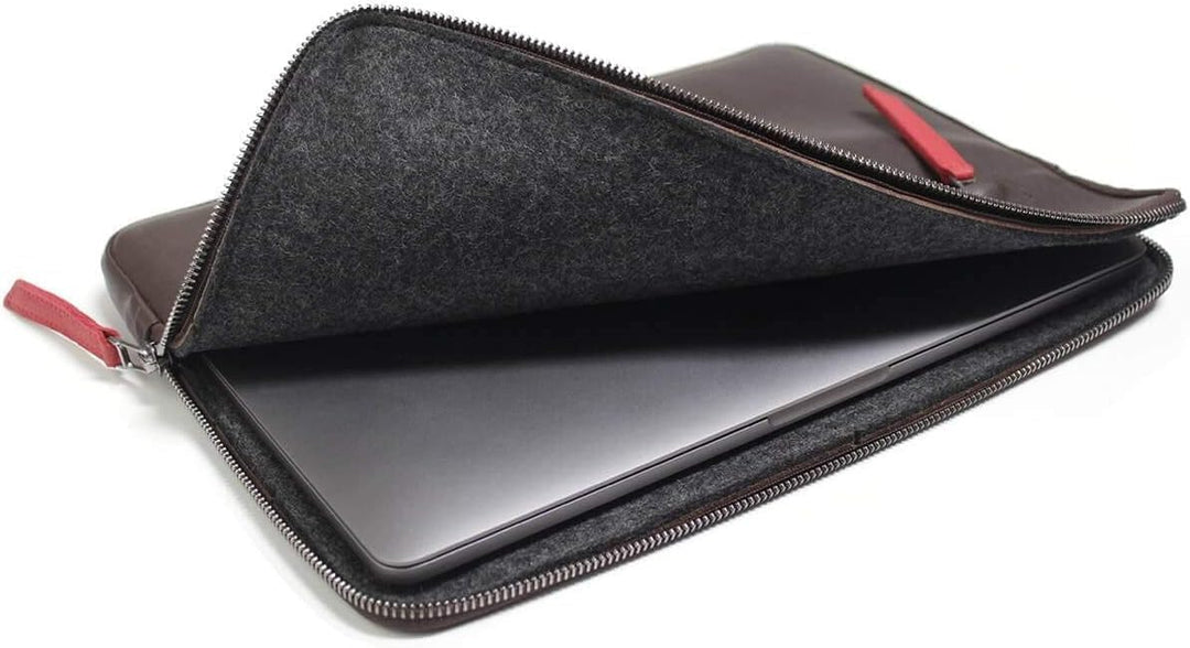 Pack & Smooch Für MacBook Air 15 Hülle MacBook Air 15 case Pflanzlich Gegerbtes Leder Handmade in Ge