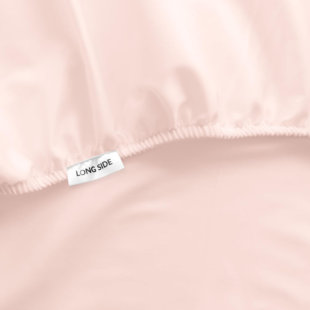 bo&button® Kinder Baby Spannbettlaken, Mako Satin, 100% GOTS Bio Baumwolle, 120 g/m2, Fairtrade, sup