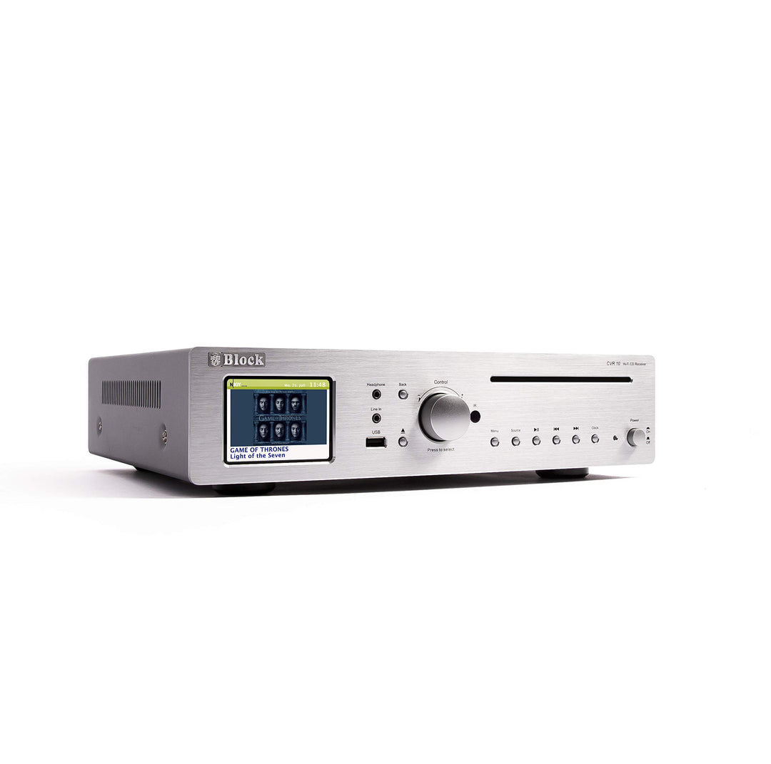 Block AB1004-01 Multimedia-Server, Silber