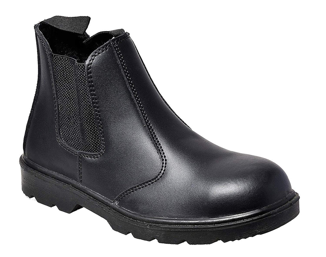 Portwest Steelite Dealer Sicherheitsstiefel S1P , Grösse: 45, Farbe: Schwarz, FW51BKR45 45 EU Schwar