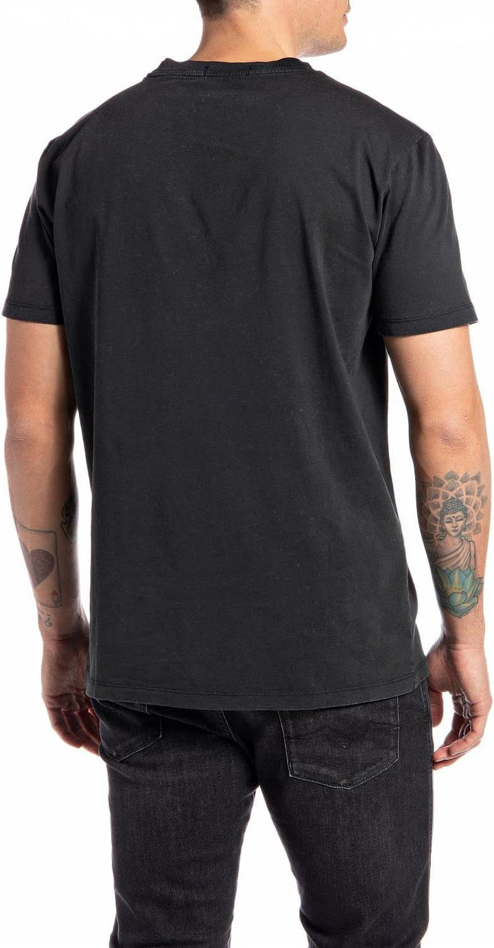 Replay Herren T-Shirt XS 098 Black, XS 098 Black