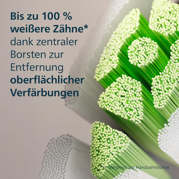 Philips Sonicare W2 Optimal White, Original Ersatzbürstenköpfe, Schwarz, 4er-Pack, HX6064/88 Neu 1 s