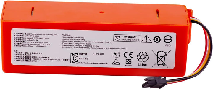 Original ZUIRUNDA Akku Ersatz für Roborock S5 S50 S51 S55 S7 S8 für Qrevo Pro/S/MAX Ersatz für Xiaom