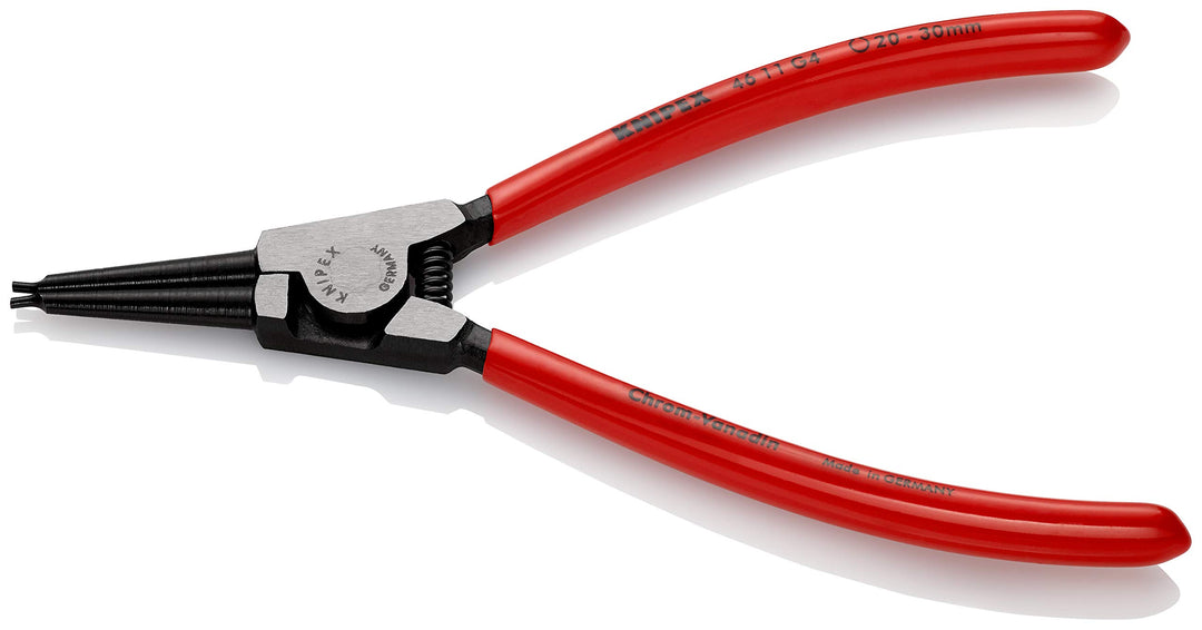 Knipex Sicherungsringzange für Greifringe auf Wellen schwarz atramentiert, mit Kunststoff überzogen