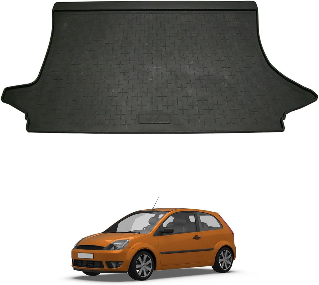 Travall CargoMat Liner Kofferraumwanne Kompatibel Mit Ford Fiesta Fliessheck (2002-2008) ST (2005-20