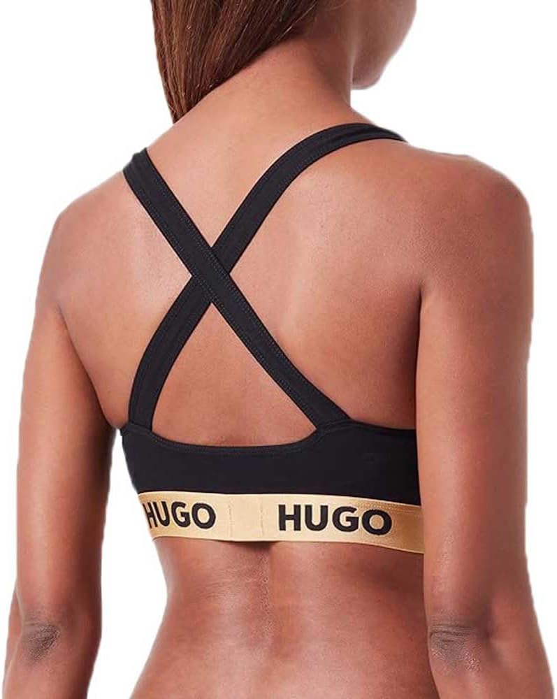 Hugo Damen Bralette Padded SPOR 10241852 01 Bralette (1er Pack) M Black3, M Black3