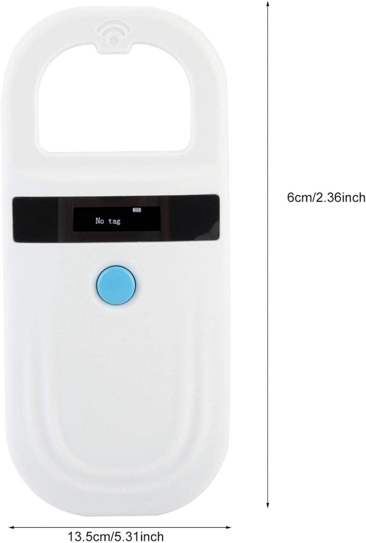 FILFEEL Pet Microchip Scanner, wiederaufladbarer Tierchip-ID-Leser Pet Tag Scanner FDX-B (ISO11784 /