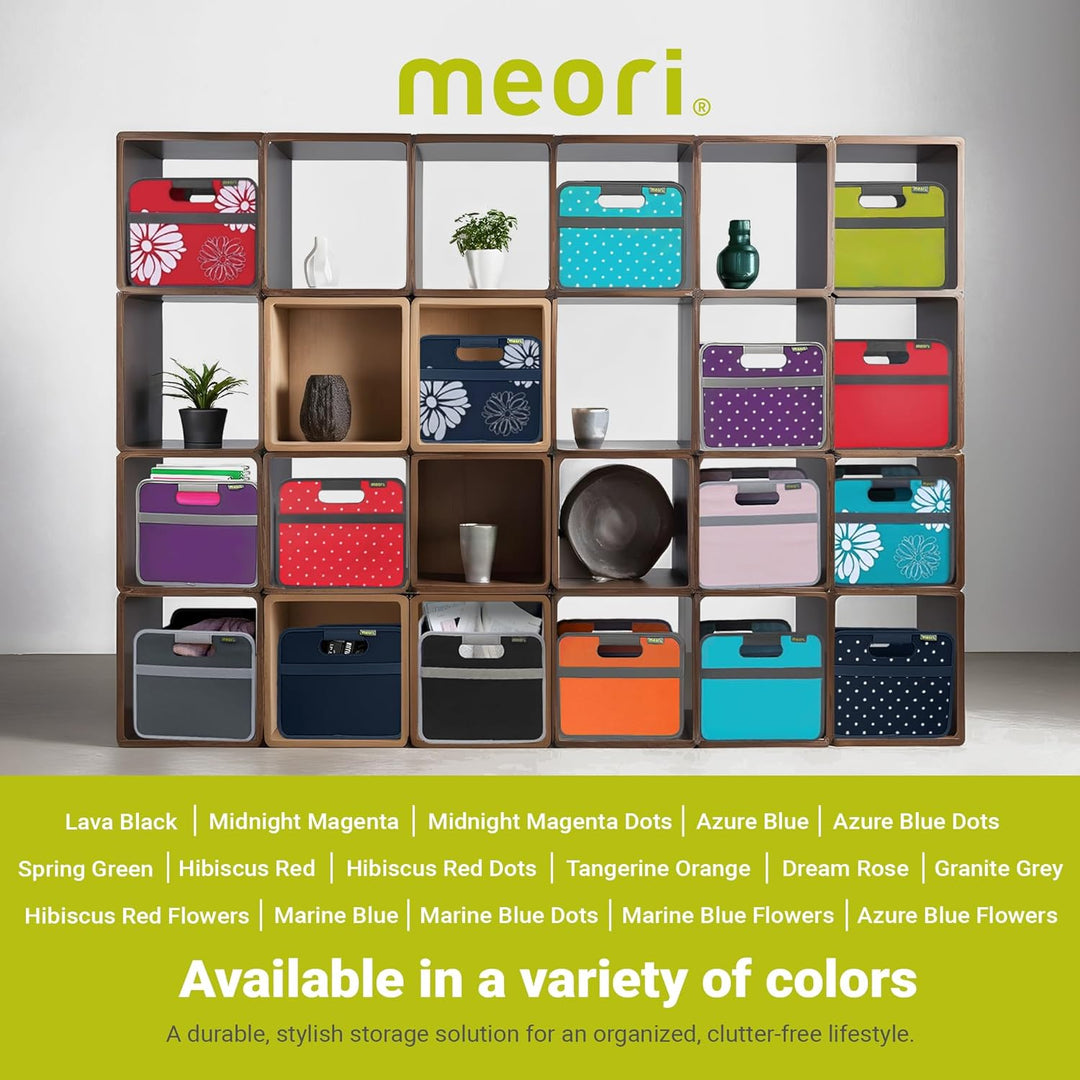 meori Aufbewahrungsbox faltbar Traglast 30 kg - 32cm 26,5cm 27.5cm Grösse S - Marine Blue Marine Fal