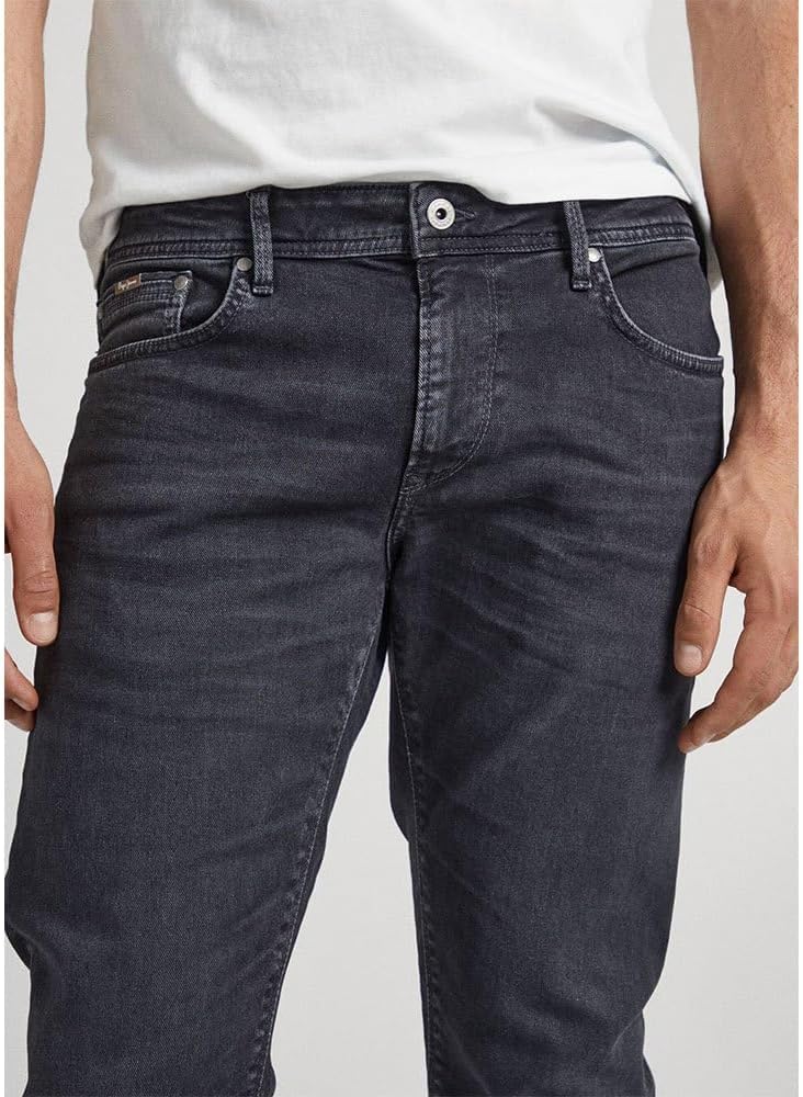 Pepe Jeans Herren Stanley Jeans 36W / 34L Grey (Thunder), 36W / 34L Grey (Thunder)