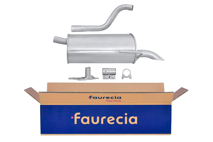 HELLA 8LD 366 034-331 Endschalldämpfer - Easy2Fit Kit - hinten - zweiteilig - Set mit Anbauteilen