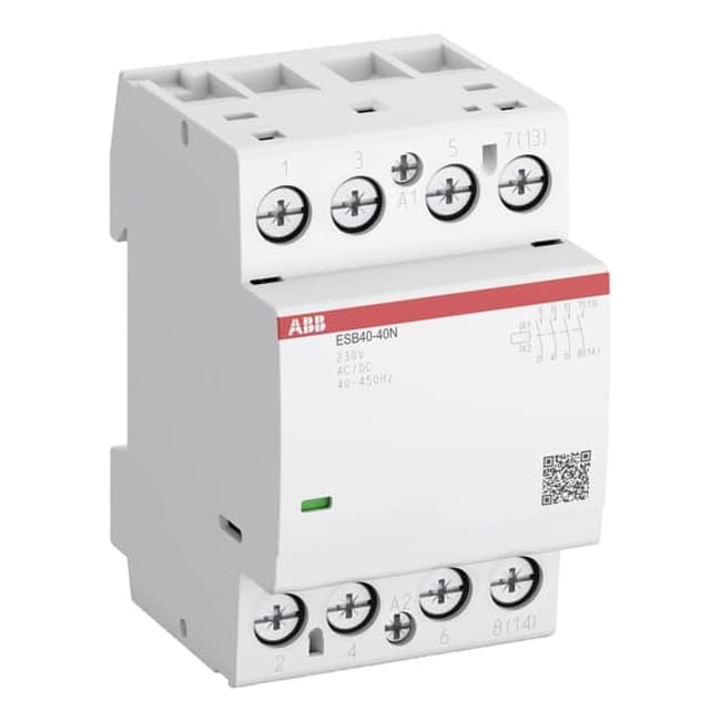 ABB ESB40-40N-06 ESB Leistungsschütz / 230 V ac Spule, 4 -polig 4 Schliesser / 40 A, Sicherheit