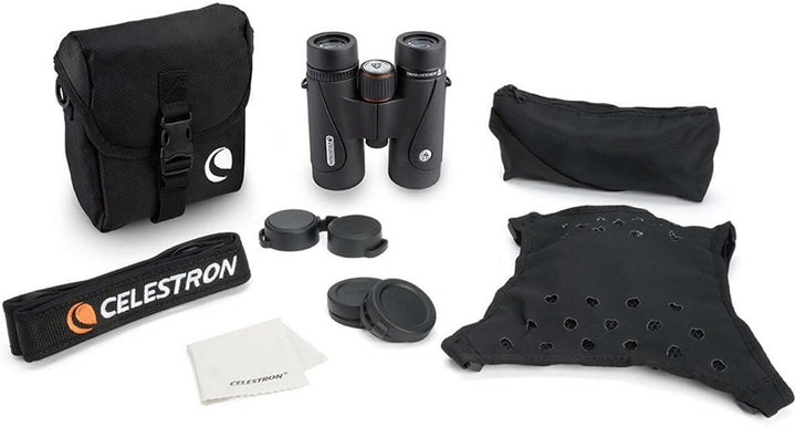 Celestron 71405 TrailSeeker ED 8 x 42 Roof Prism Binocular, Fully Multi-Coated Lens, BaK-4 Prism Gla