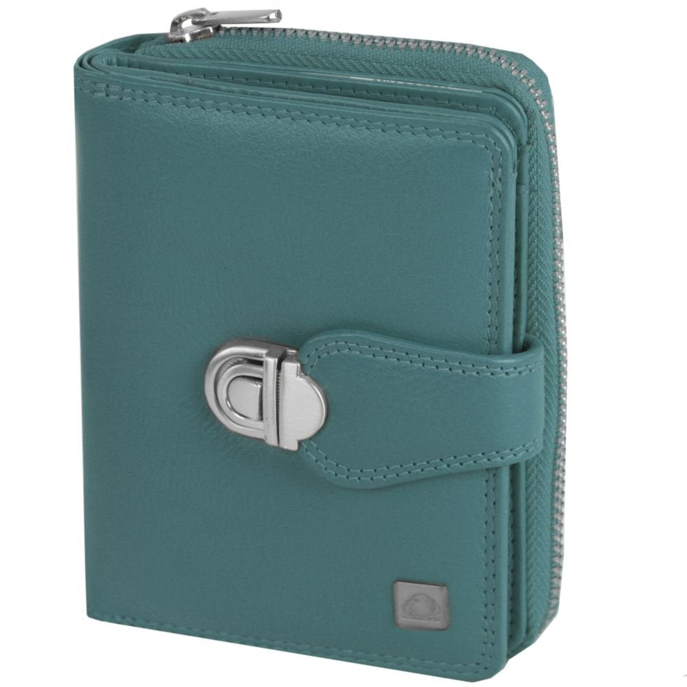 Greenburry Spongy Geldbörse Leder 9 cm