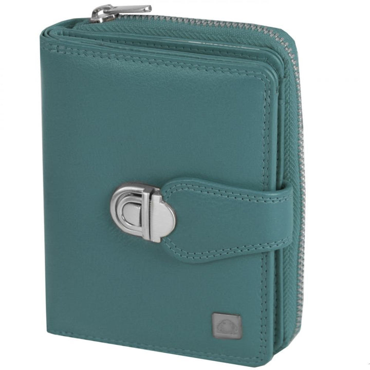 Greenburry Spongy Geldbörse Leder 9 cm