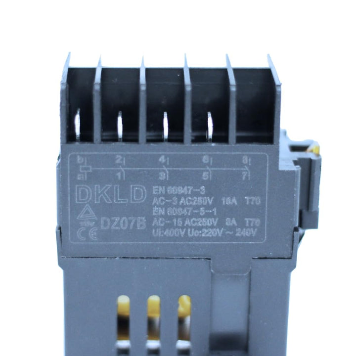 Maschinenschalter mit Schütz DZ08-7 230V/400V - Baugleich KOA8 230V, 230V
