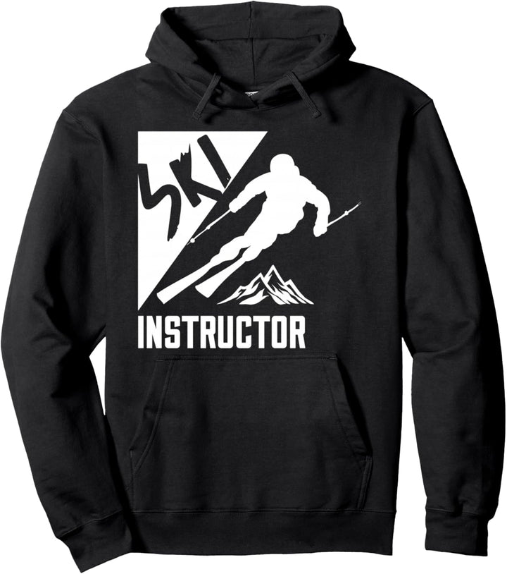 Skilehrer Skischule Ski Lehrer Skikurs Skitrainer Pullover Hoodie