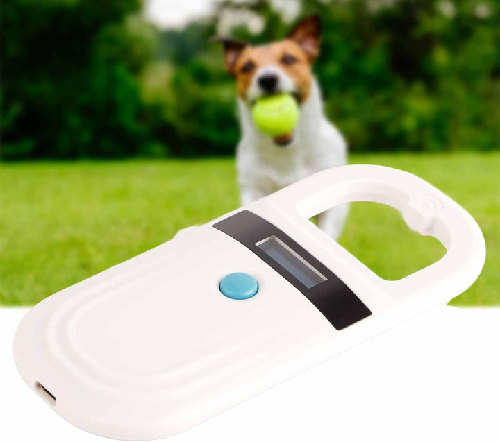 FILFEEL Pet Microchip Scanner, wiederaufladbarer Tierchip-ID-Leser Pet Tag Scanner FDX-B (ISO11784 /