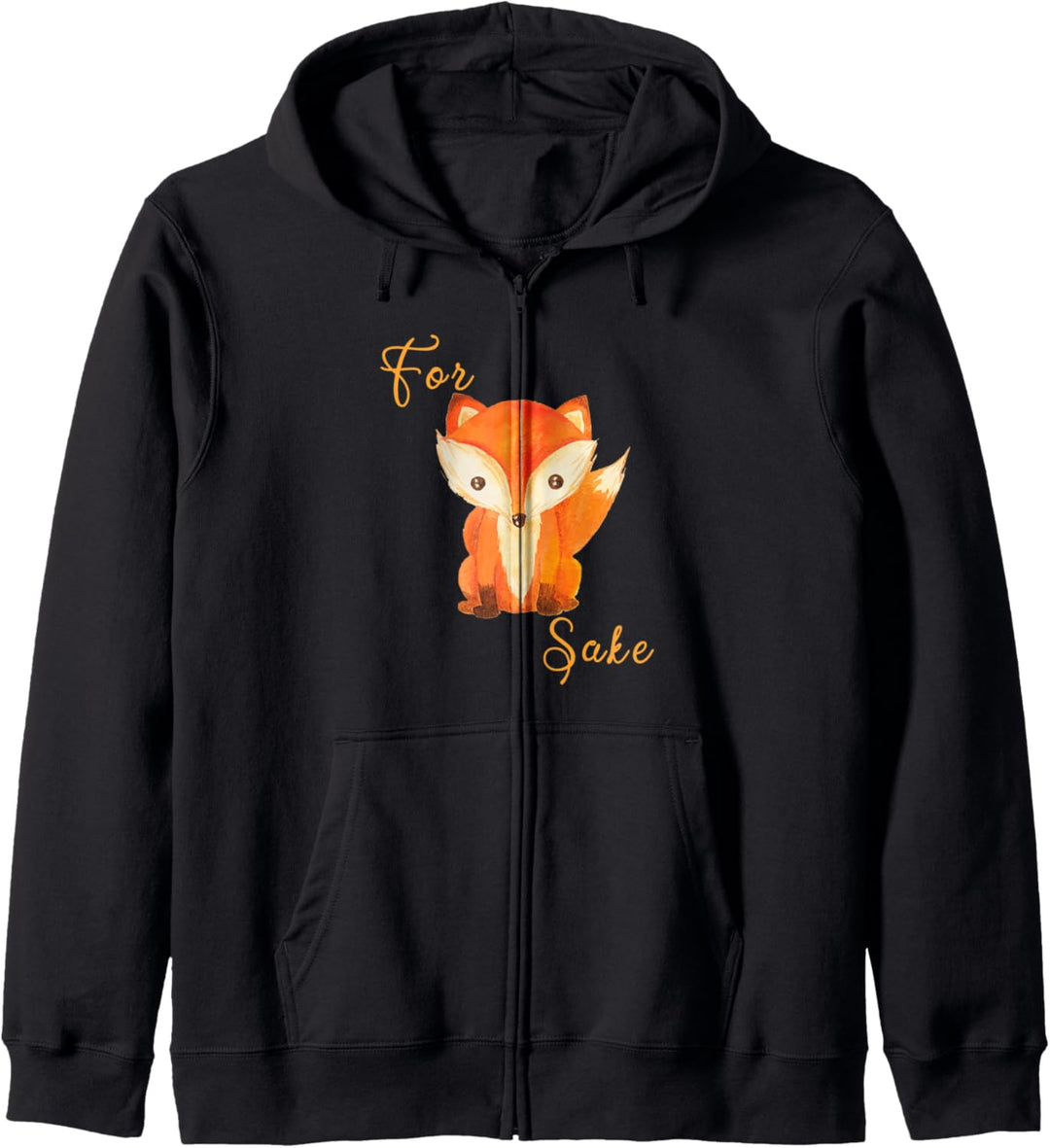 Funny For Fox Sake - süsses sarkastisches Wortspiel Geschenk Kapuzenjacke