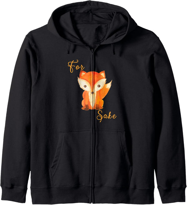 Funny For Fox Sake - süsses sarkastisches Wortspiel Geschenk Kapuzenjacke