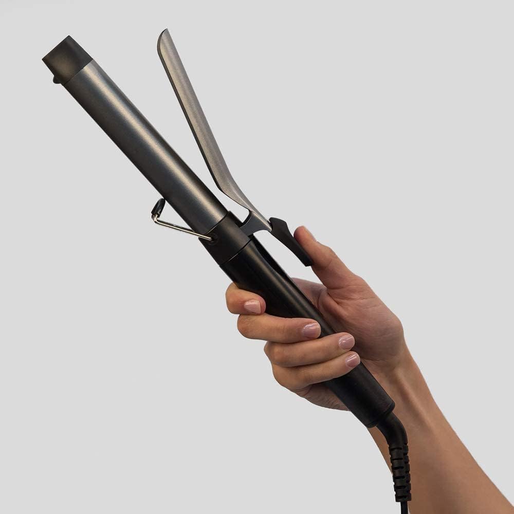 Remington Lockenstab [25mm] Pro Soft Curl Digital (4-facher Schutz, antistatische Keramik-Turmalin-B
