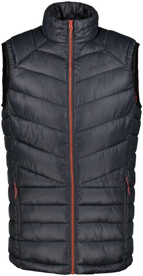 Icepeak Weste für Herren Balfour Steppweste 48 Anthrazit, 48 Anthrazit