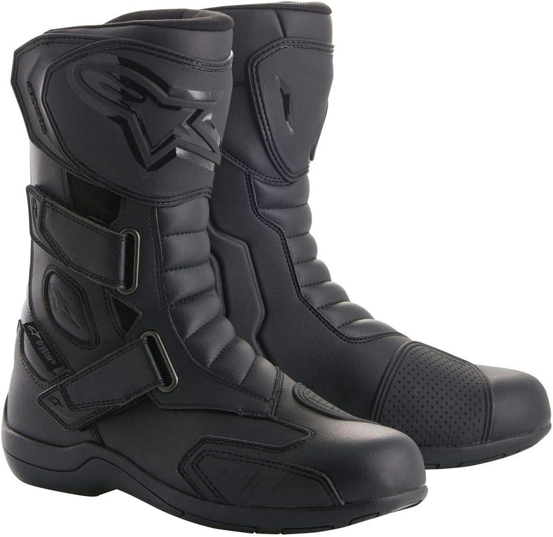 Alpinestars Unisex 1Motorradstiefel 45 EU Schwarz, 45 EU Schwarz