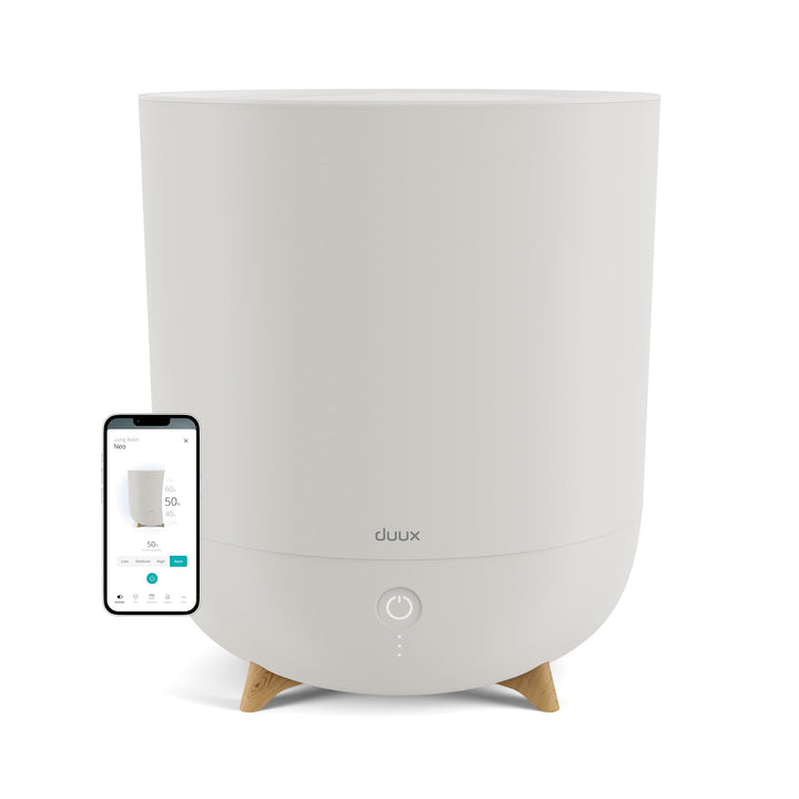 Duux Neo Ultrashall Luftbefeuchter Leise 5L - Smart Air Humidifier - Raumbefeuchter für Schlafzimmer