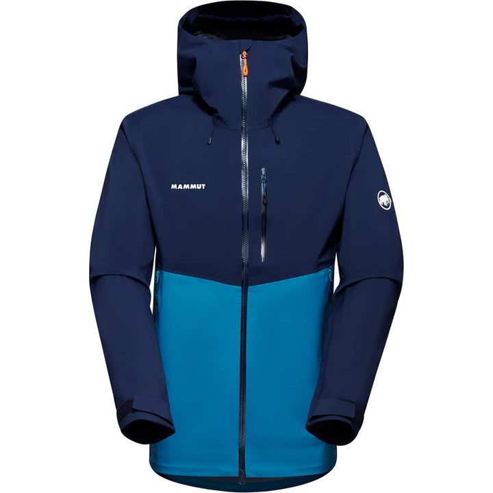 Mammut Herren Alto Guide Hs Hooded Jacket Men Hardshell Jackets (1er Pack) S deep ice-marine, S deep