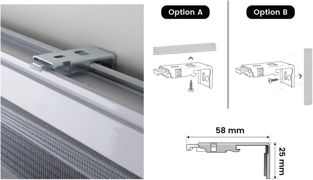 Doppelrollo Fensterrollo lichtdurchlässig & verdunkelnd Duo Rollo ideal für Innenräume Sonnenschutzr