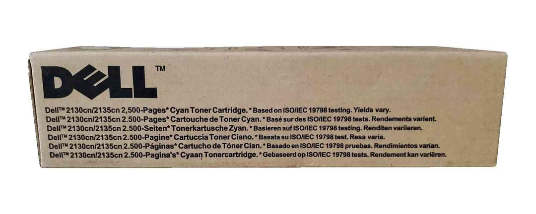 Dell 593-10313 2130cn Tonerkartusche cyan hohe Kapazität 2.500 Seiten 1er-Pack blau 2500 Pages, blau