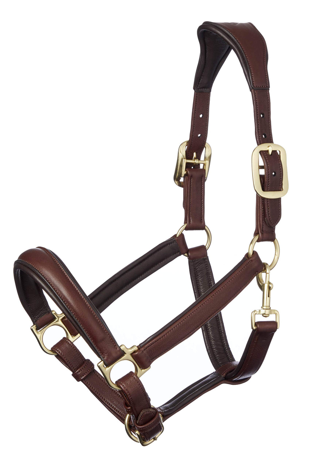 LeMieux Anatomisches Lederhalfter Cob Braun, Cob Braun