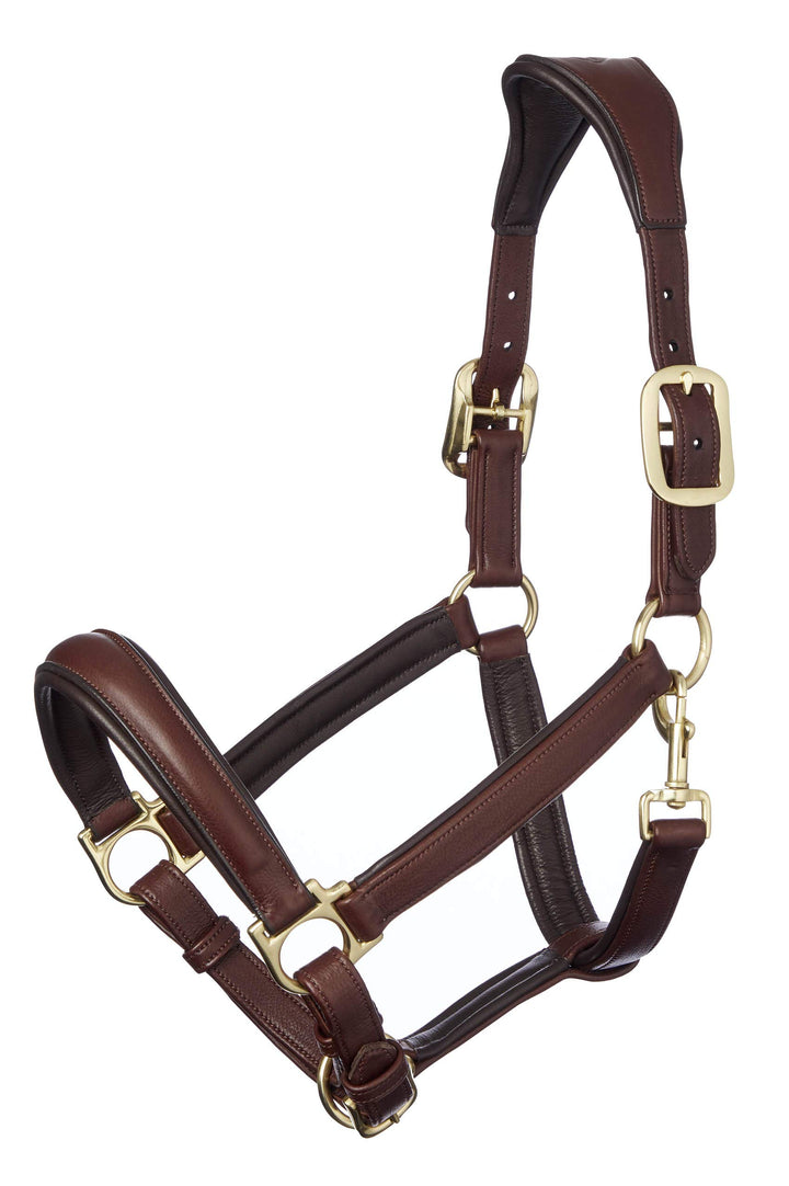 LeMieux Anatomisches Lederhalfter Cob Braun, Cob Braun