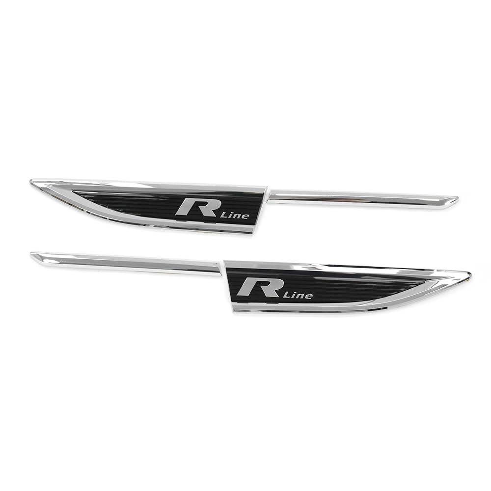 Plaketten Set seitlich Kotflügel Emblem Tuning Logo T-Cross