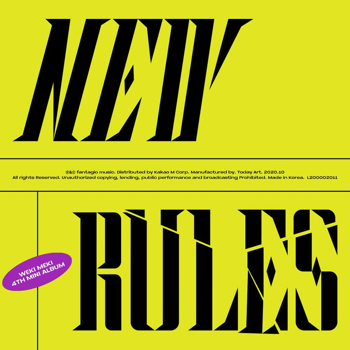 New Rules-Inkl.Photobook, Audio-CD