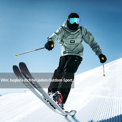Vihir Winterhandschuhe Skihandschuhe Herren & Damen Thermo Handschuhe, Wasserdichte Touchscreen 3M T